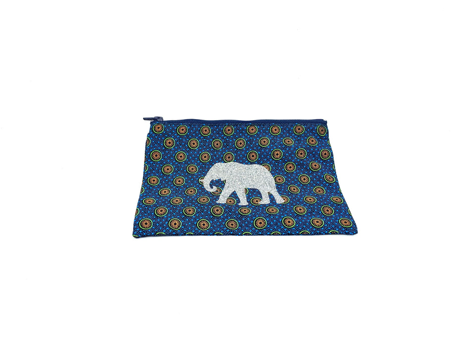 Shweshwe Zip Pouch