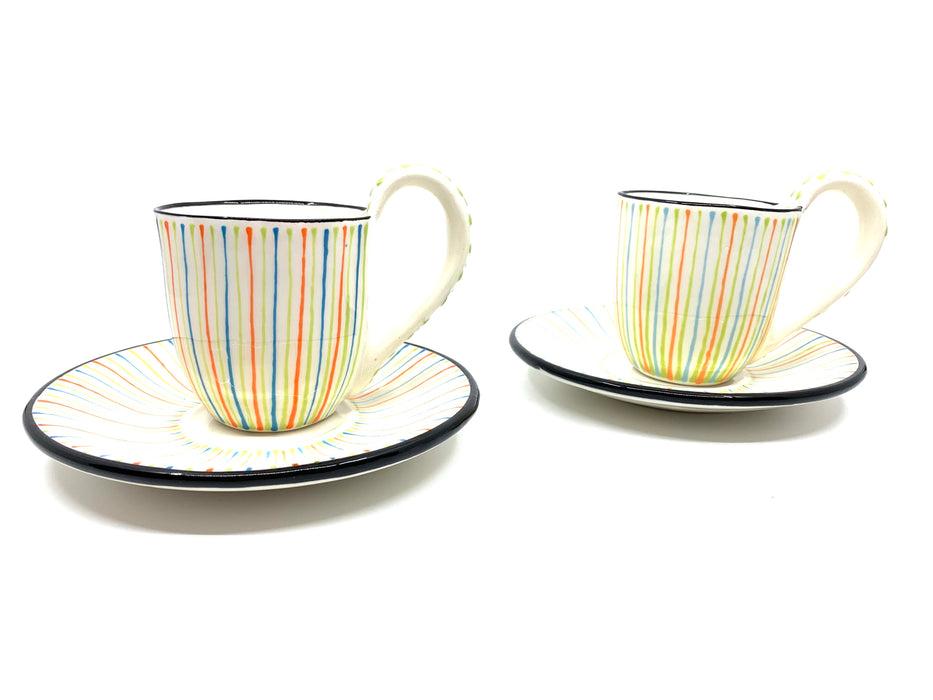 Potters Tea Cup & Saucer