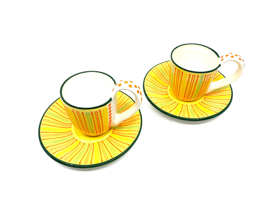 Potters Tea Cup & Saucer