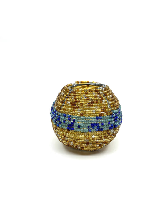 Beaded Tea Light Holders