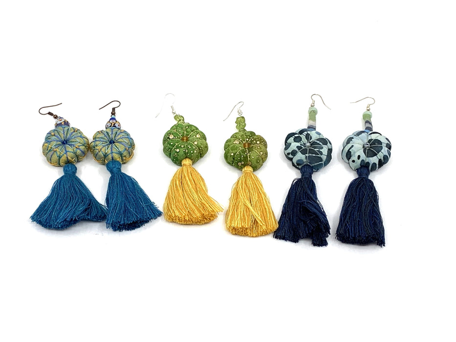 Tribal Fabric Earrings