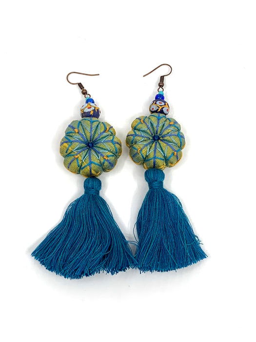 Tribal Fabric Earrings