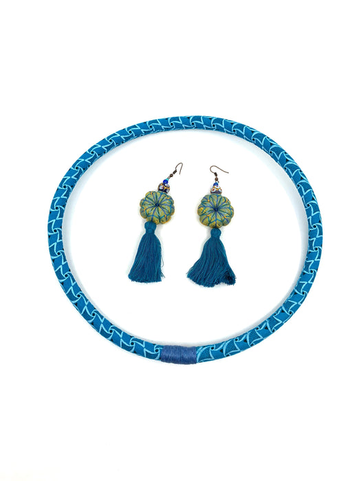 Tribal Fabric Earrings