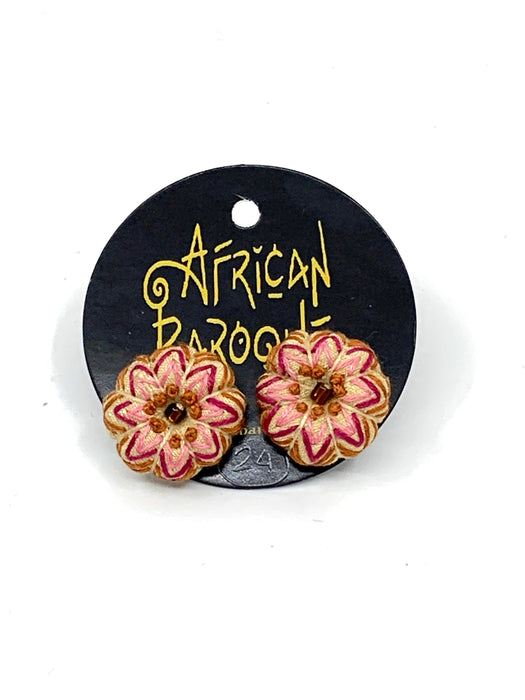 Fynbos Fabric Stud Earrings