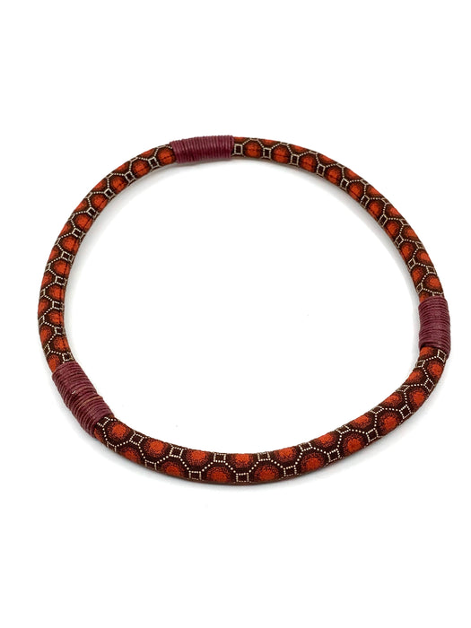 Shweshwe Fabric Solo Necklace
