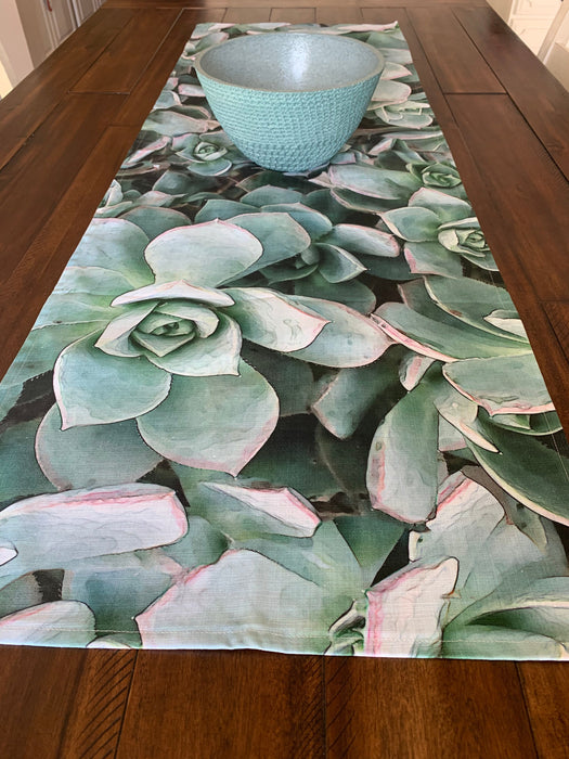 Succulent Table Runner