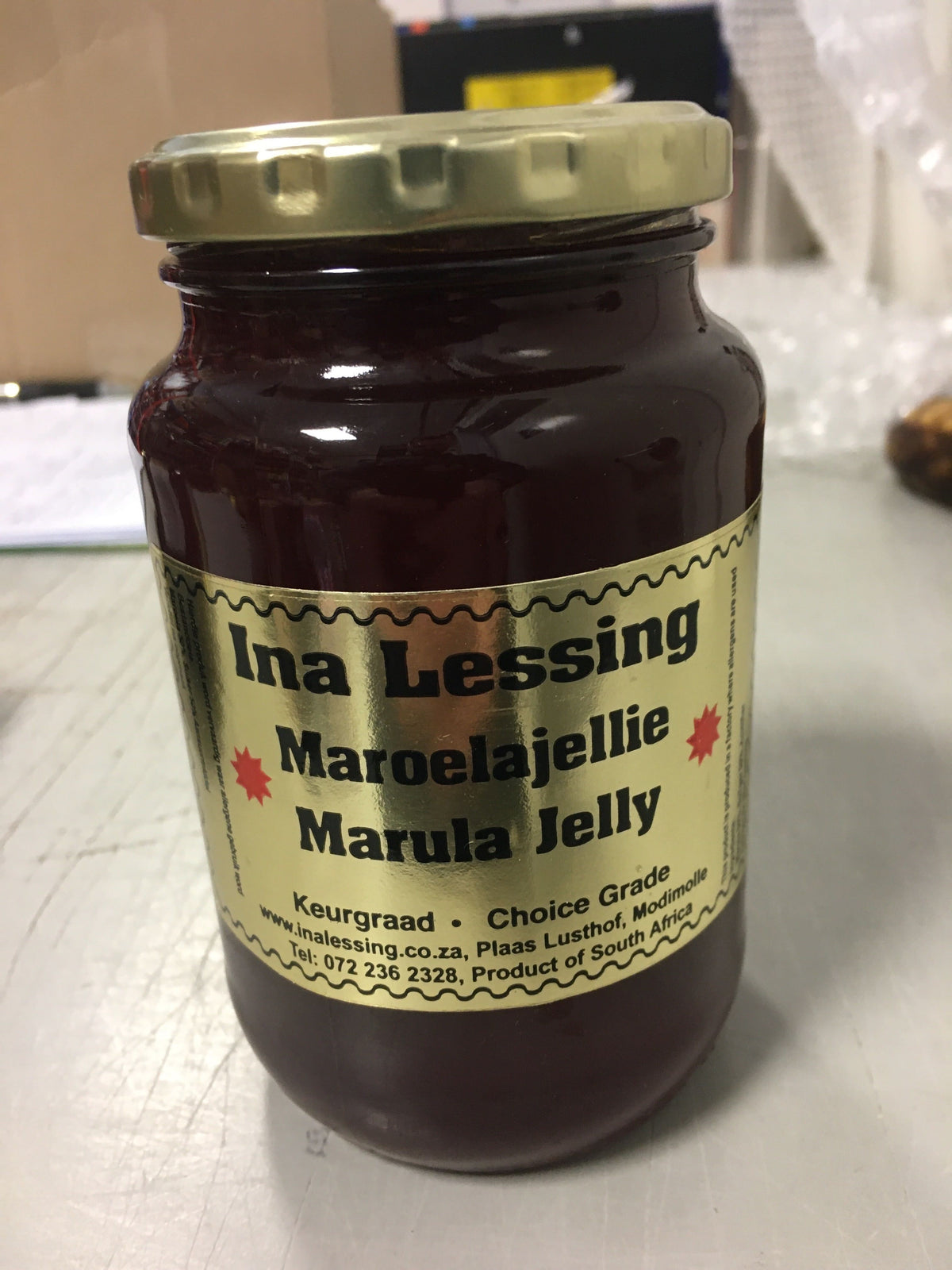 Ina Lessing Marula Jelly, 500g — Aubergine Foods