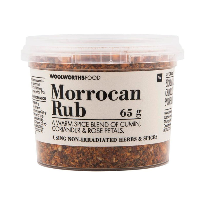 Woolworths Morrocan Rub, 65g