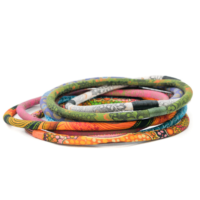 Shweshwe Fabric Solo Necklace