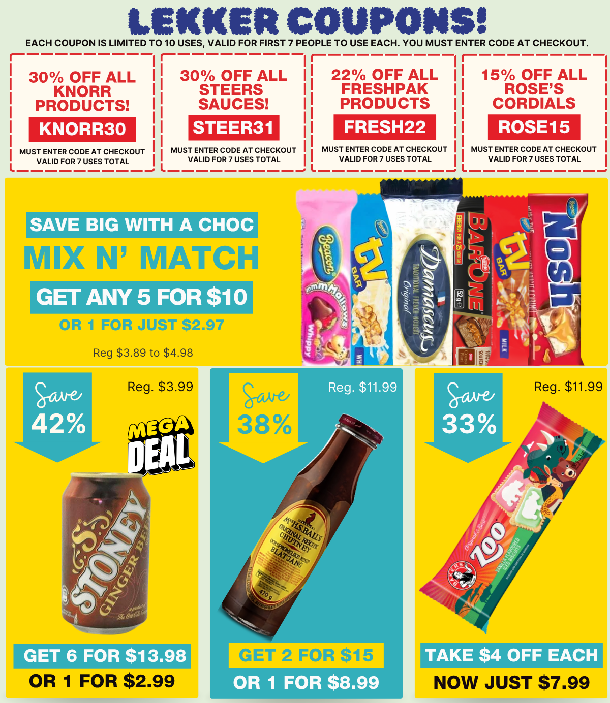 Flyer page