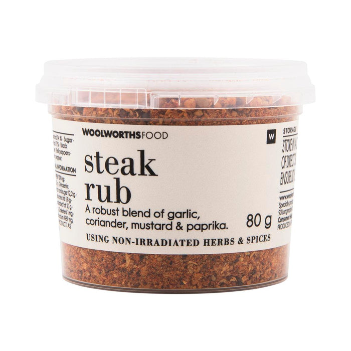 Woolworths Steak Rub, 80g
