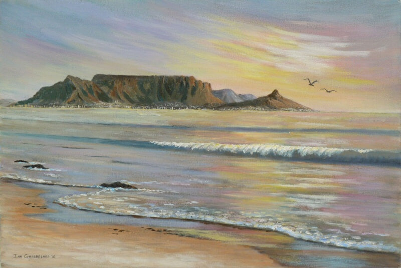 Sunset Table Mountain Print