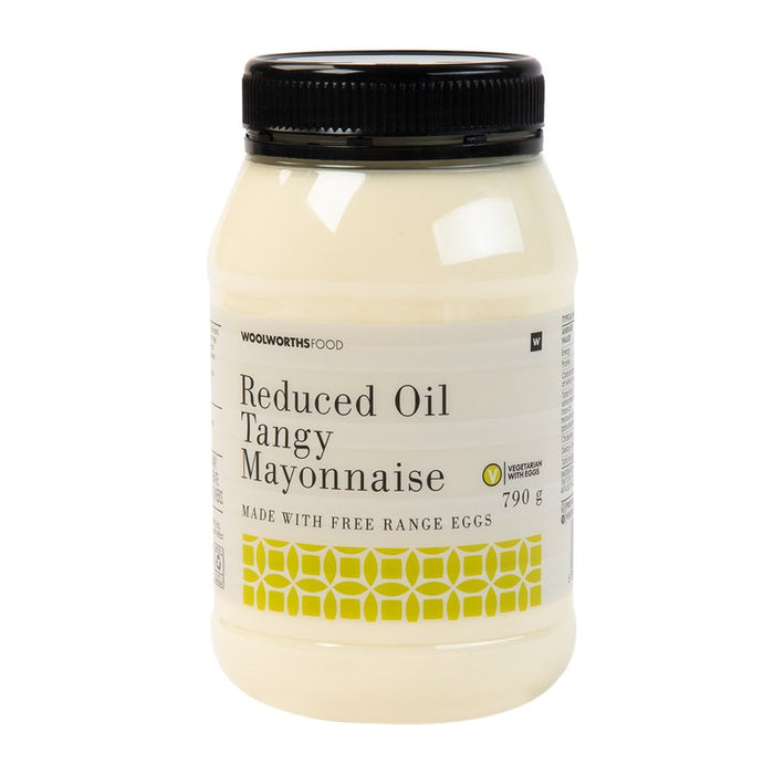 Woolworths Reduced Oil Tangy Mayo, 750g