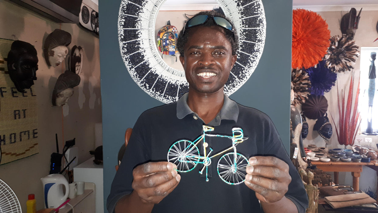 Handmade Decorative Wire Bicycle