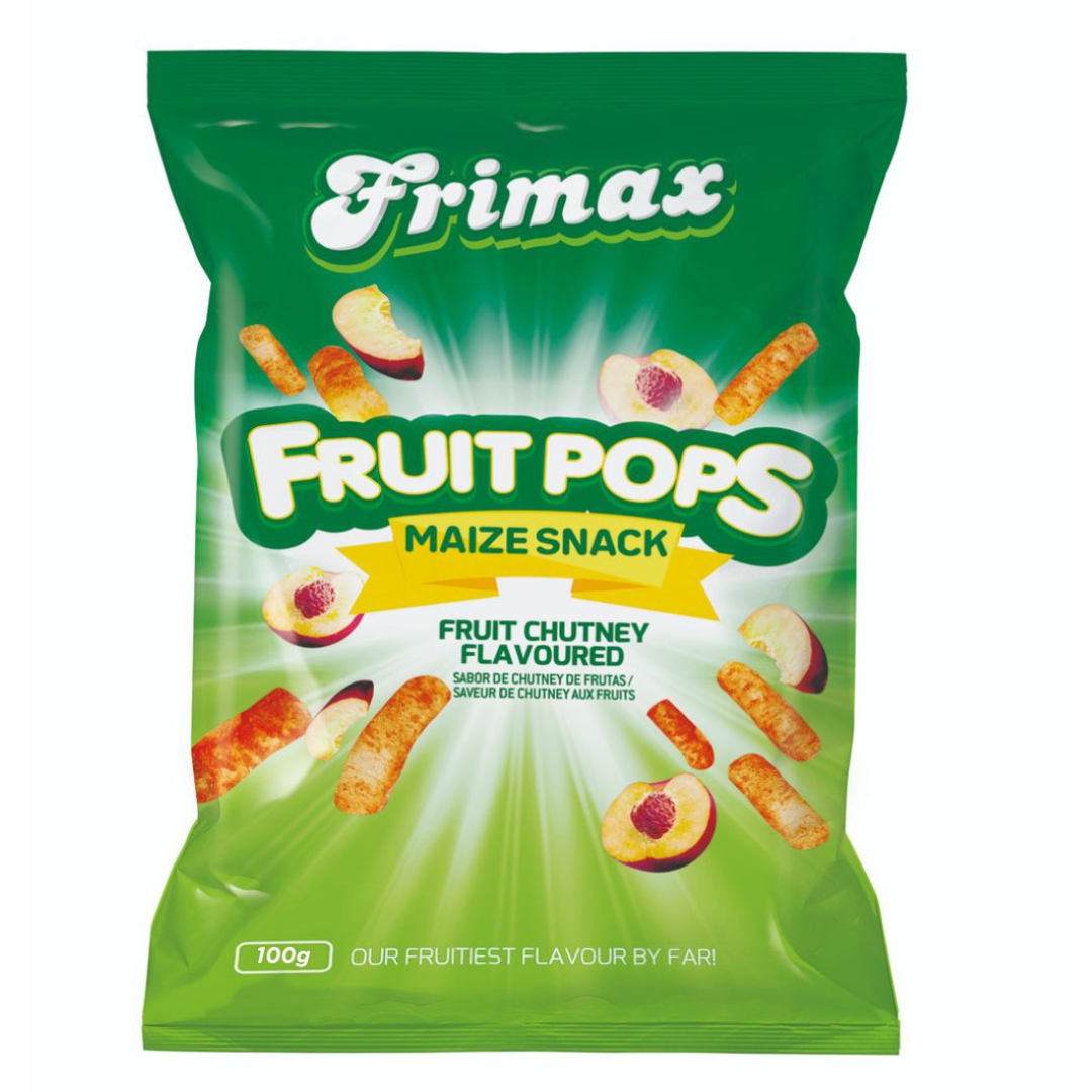 Frimax Fruit Chutney Flavored Hot Pops, 100g — Aubergine Foods