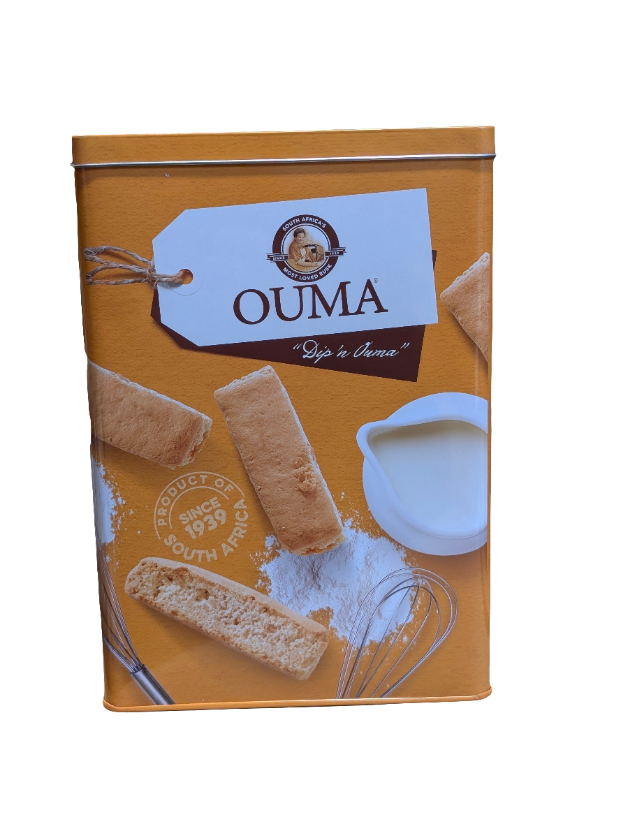 Limited Edition Metal Ouma Rusk Tins WITH Buttermilk Rusks, 500g ...