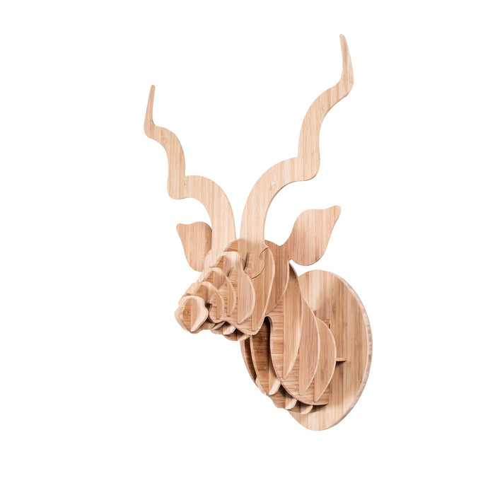 Kudu Trophy Head in Bamboo