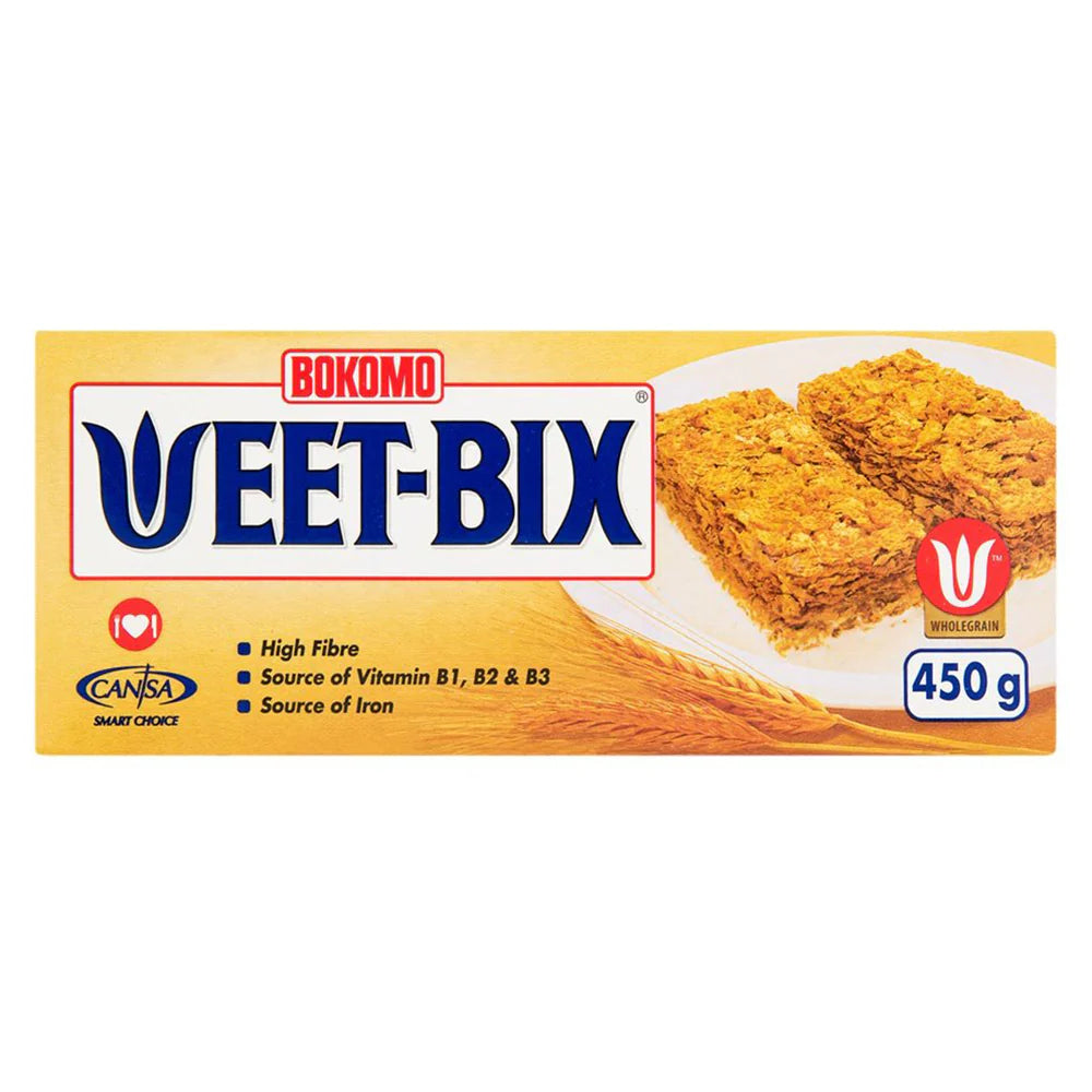 Bokomo Weet-Bix Wholegrain Wheat Biscuits, 450g — Aubergine Foods
