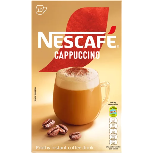 NESCAFÉ Original Cappuccino Sticks 10 x 18g