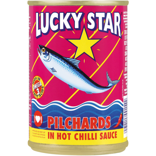 Lucky Star Pilchards in Hot Chilli Sauce, 400g