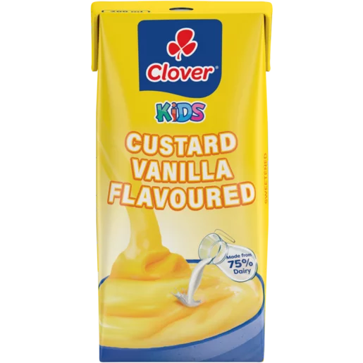 Clover Kids Vanilla Flavoured Custard 200ml