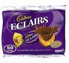 Cadbury Chocolate Eclairs, 50s