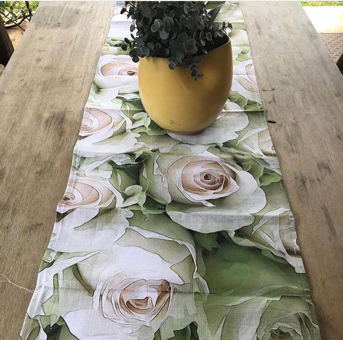 Vintage Rose Table Runner