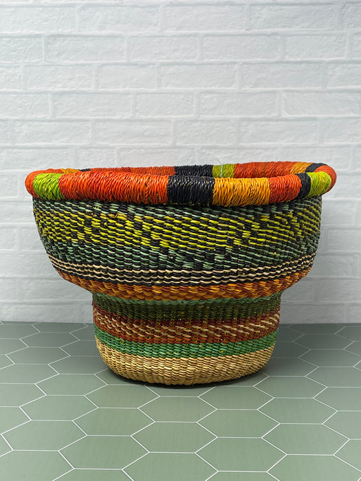 Small Bolga Drum Basket