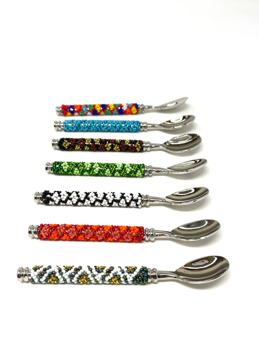 Zulu Beaded Sugar Spoon