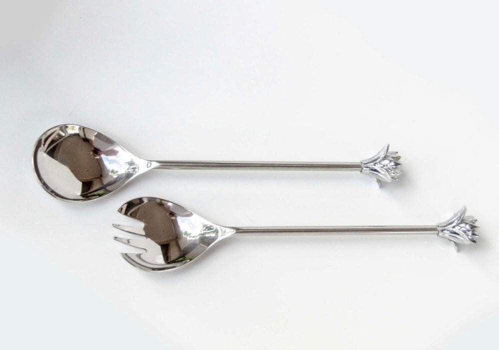 Protea Salad Spoon Set