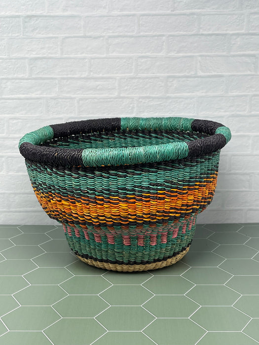 Small Bolga Drum Basket