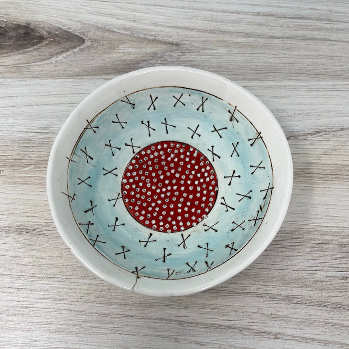 Ceramic African Small Decorative Bowl