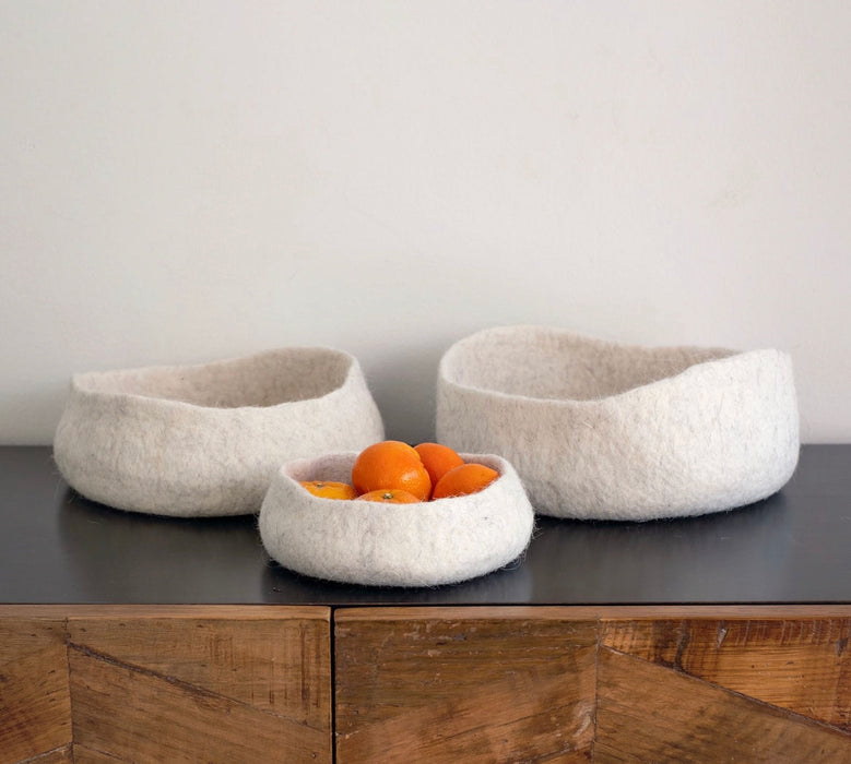 Karoo Felt Nesting Bowls - Set of 3