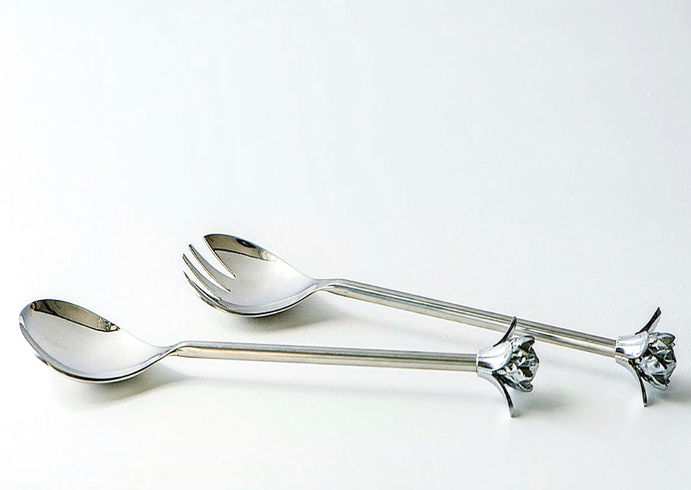 Protea Salad Spoon Set