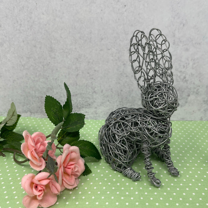 Bunny Wire Sculpture