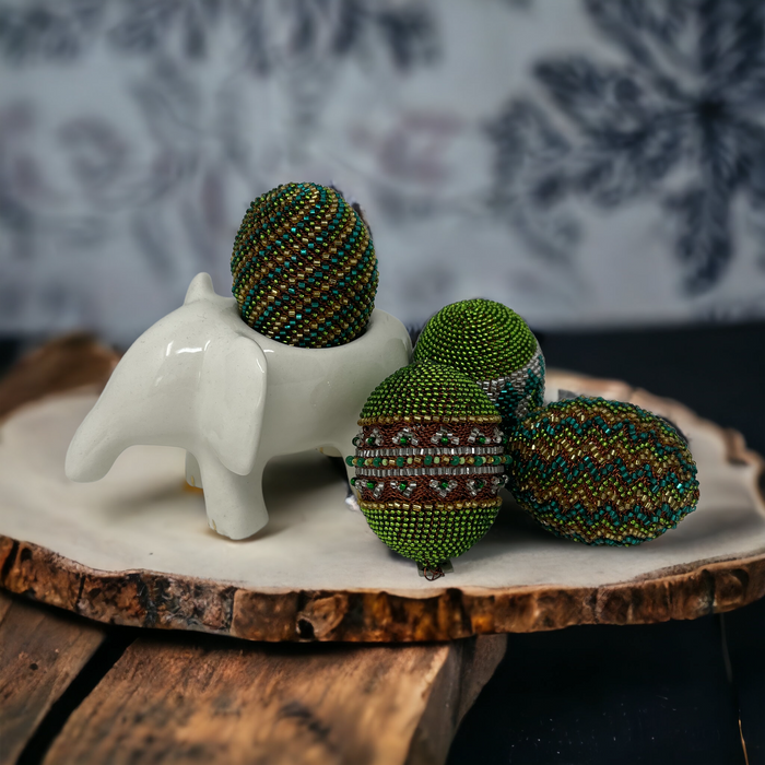 Zulu Beaded Eggs