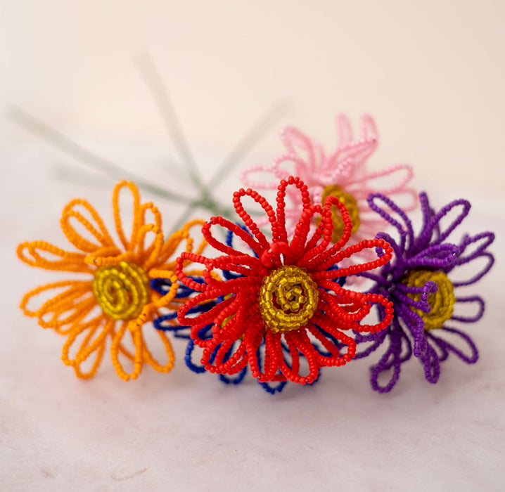 Beaded Assorted Daisy