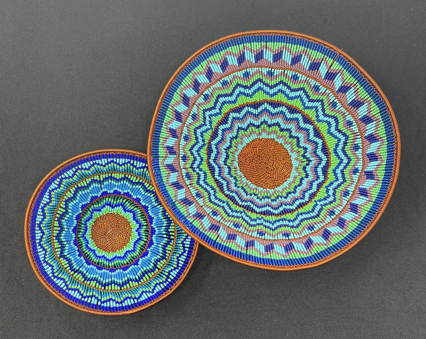 Zulu Beaded Large Lampshade Bowls