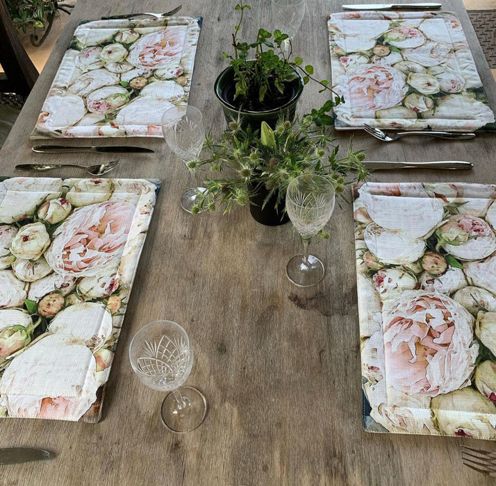 Pink Protea Placemat Set