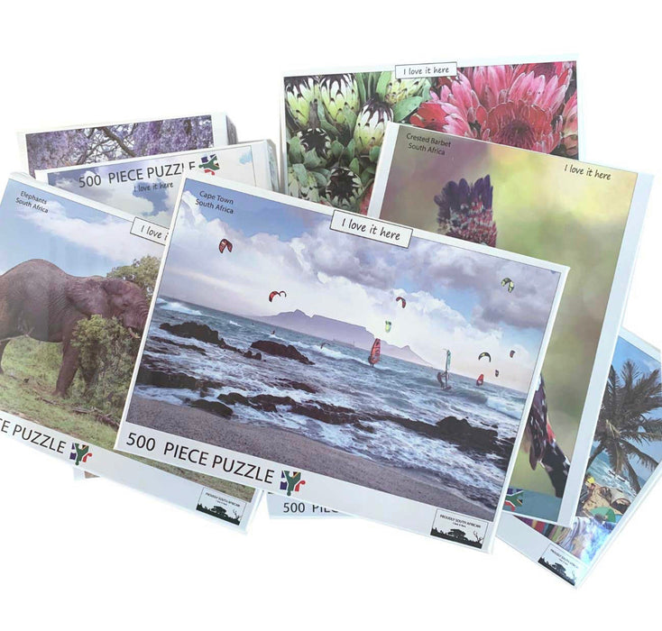 Jigsaw Puzzle Depicting Local South African Scenes