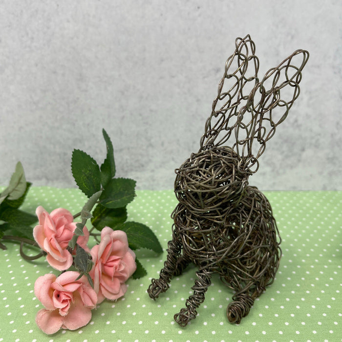 Bunny Wire Sculpture