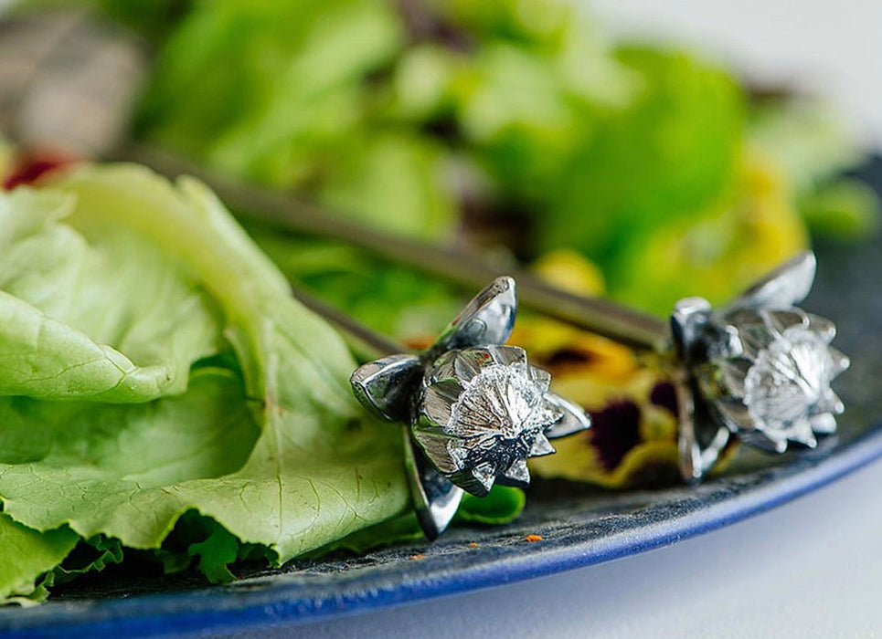 Protea Salad Spoon Set