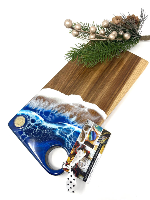 Ruby Tuesday Resin Kiaat Mini Wooden Ocean Serving Boards