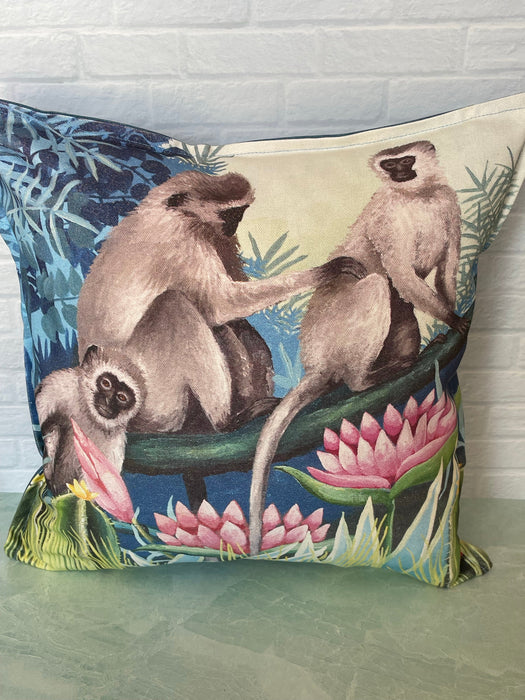 Vervet Monkey Pillow Cover