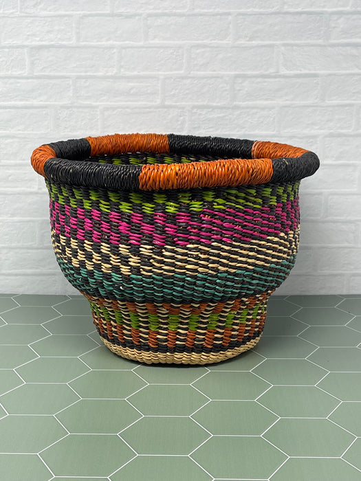 Small Bolga Drum Basket