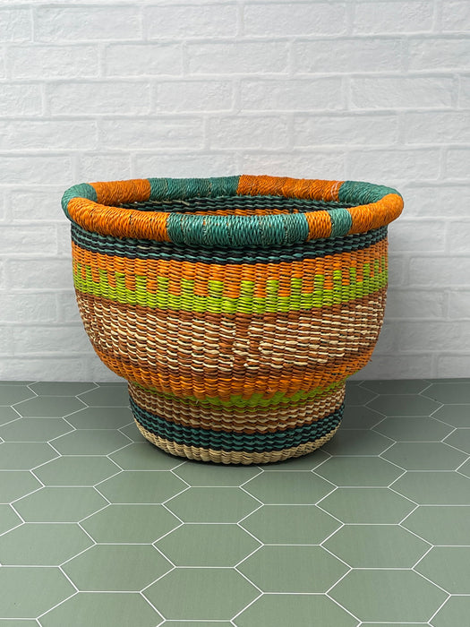 Small Bolga Drum Basket