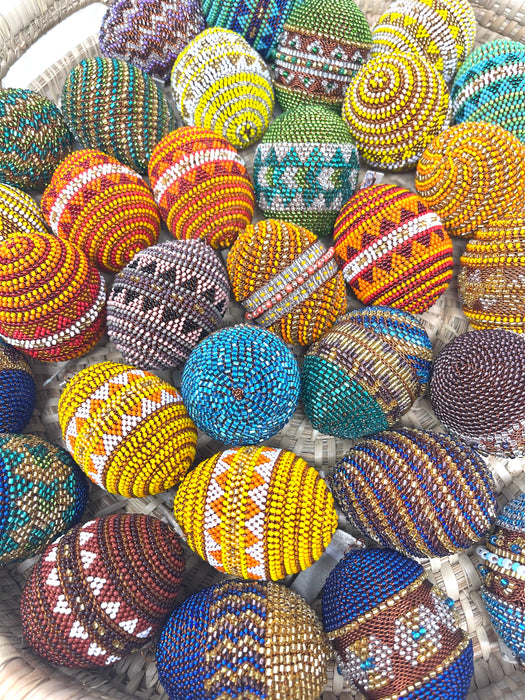 Zulu Beaded Eggs