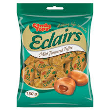 Candy Tops Mint Flavoured Eclairs 150g