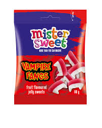 Mister Sweet Vampire Fangs 125g