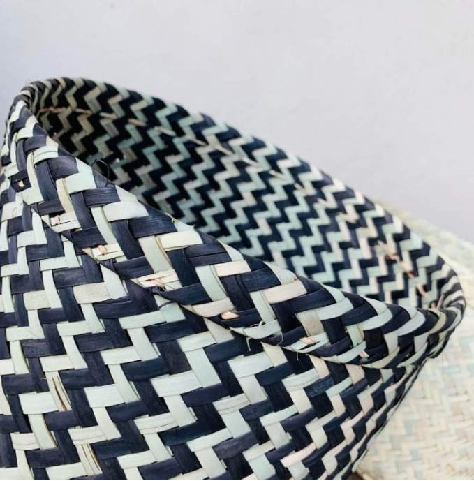 Folded Ilala Planter Basket